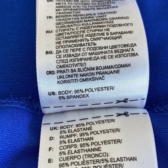 Adidas Golf Shirt Royal Blue Sz XL - Picture 11 of 12